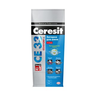 Затирка Ceresit CE33 S зелёная 2-5мм 2кг