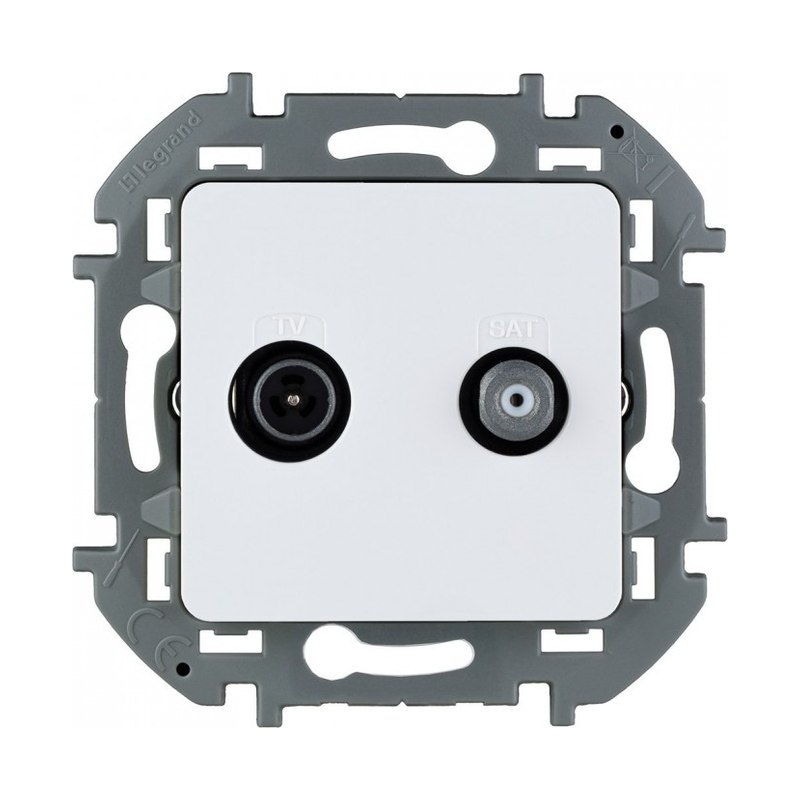 Розетка TV/SAT Legrand INSPIRIA белая IP20