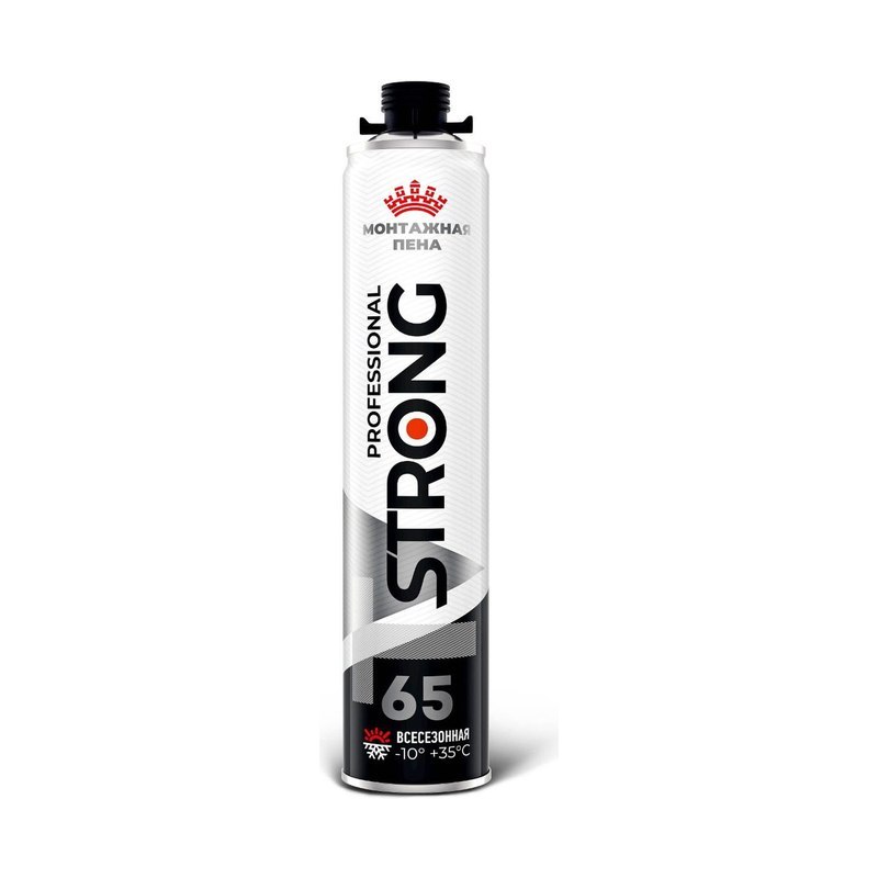Пена монтажная всесезонная STRONG PROFESSIONAL 65