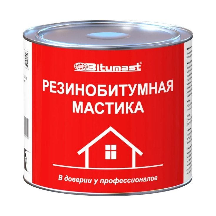 Мастика резинобитумная BITUMAST (2л)