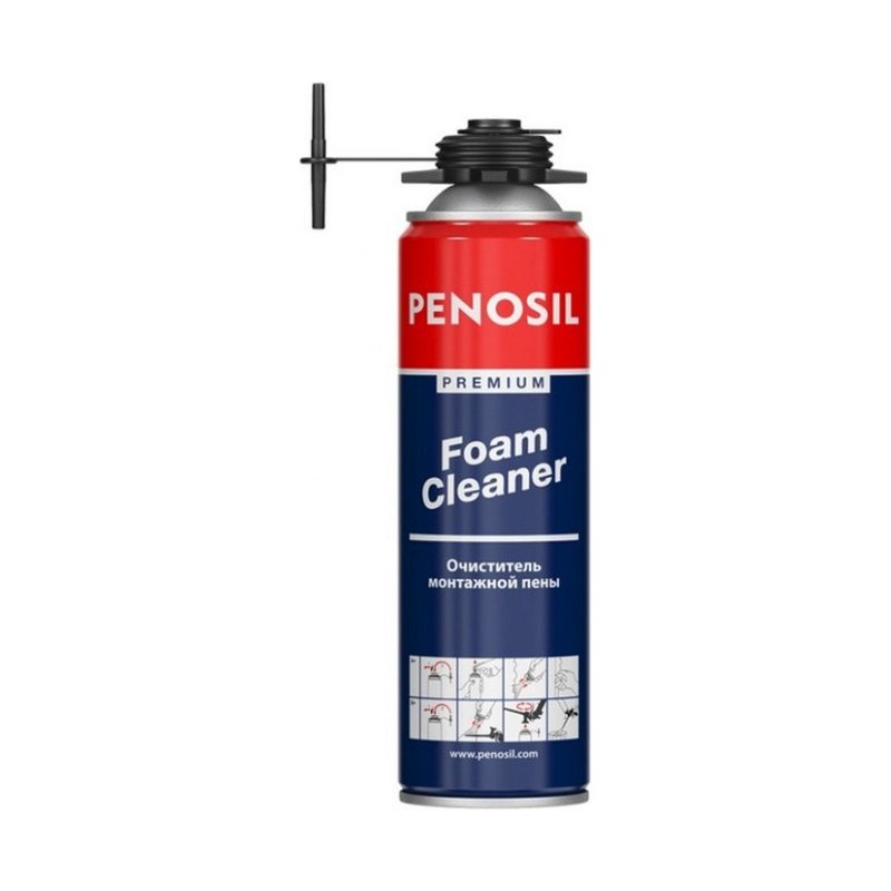 Очиститель монтажной пены PENOSIL 500мл