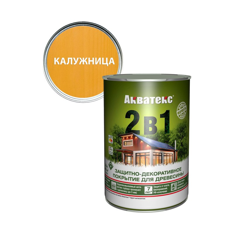Антисептик Акватекс Калужница цвет белый (0,8л)