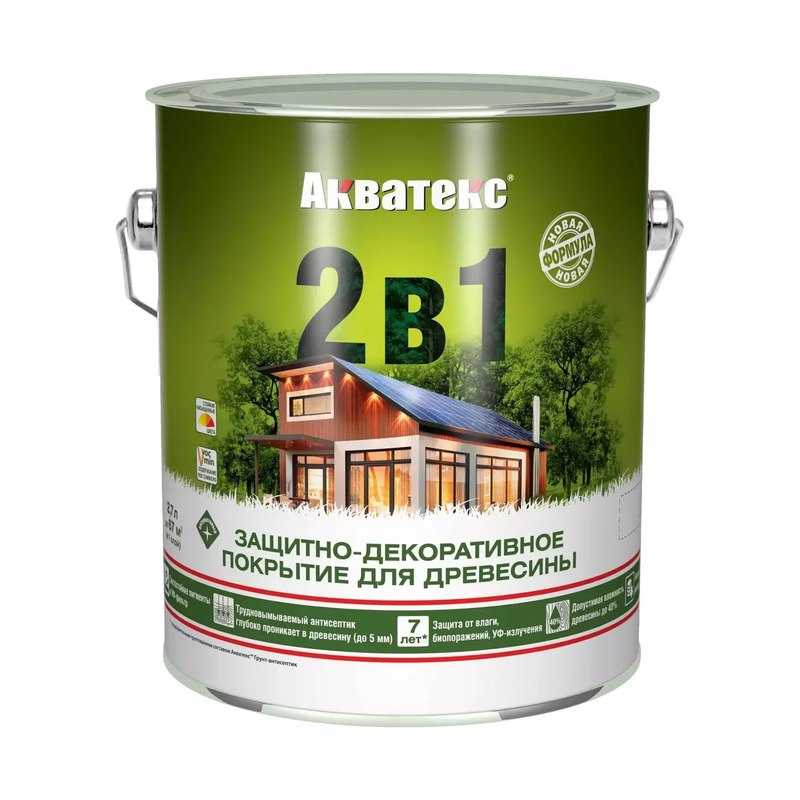 Покрытие текстурное Акватекс махагоновое (2,7л)