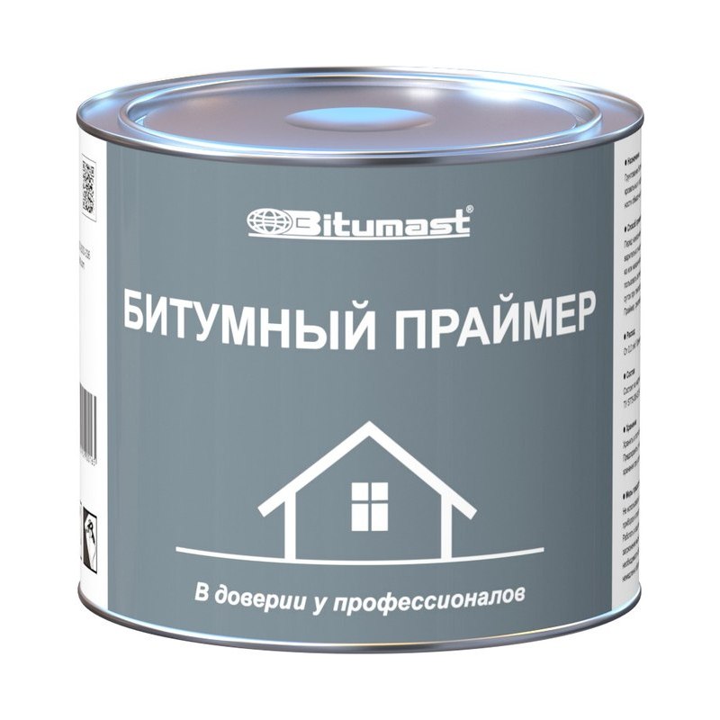 Праймер битумный BITUMAST (2л)