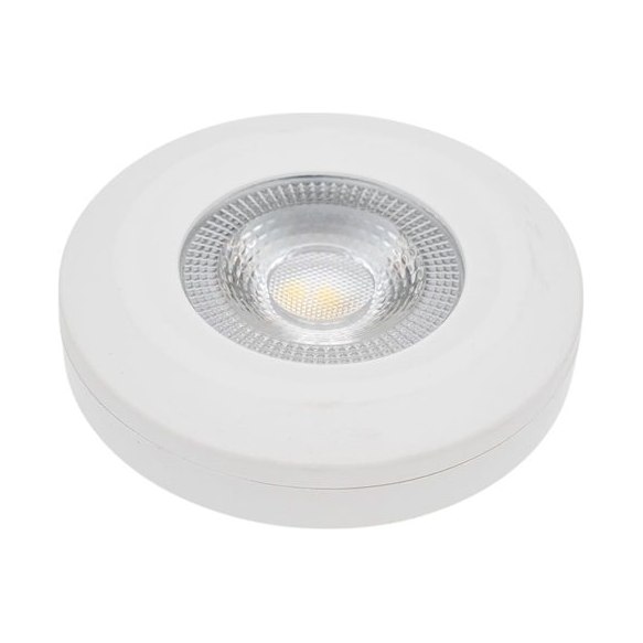 Лампа светодиодная General GX53 8Вт 4500К 75х27мм матовый пластик GLDEN-10GX53-8