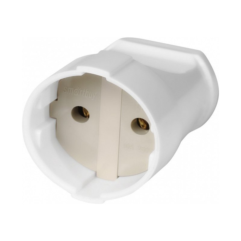 Розетка штепсельная Smartbuy SBE-10-S02-w белая