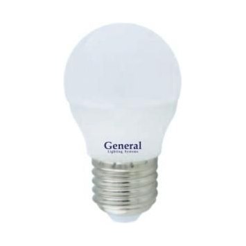 Лампа General шар P45 E27 12Вт 6500K