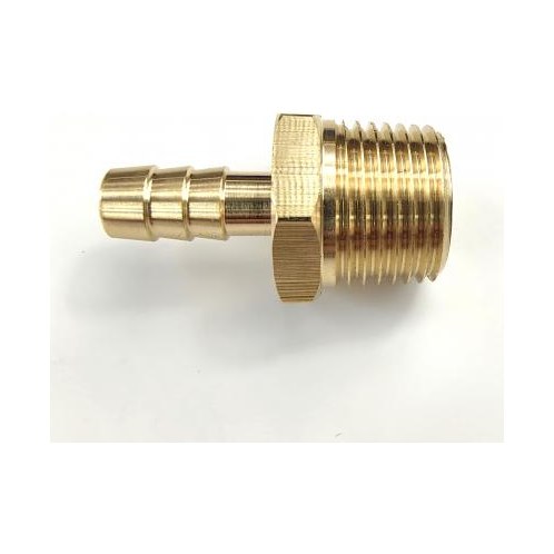 Штуцер НР 1/2"×8 мм латунный