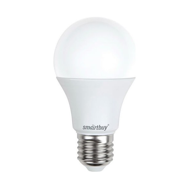 Лампочка светодиодная E27 Smartbuy 3000К шар 15Вт