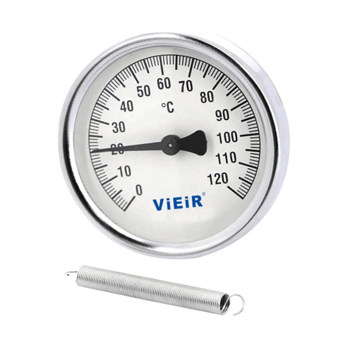 Термометр накладной VIEIR YL17 120°C