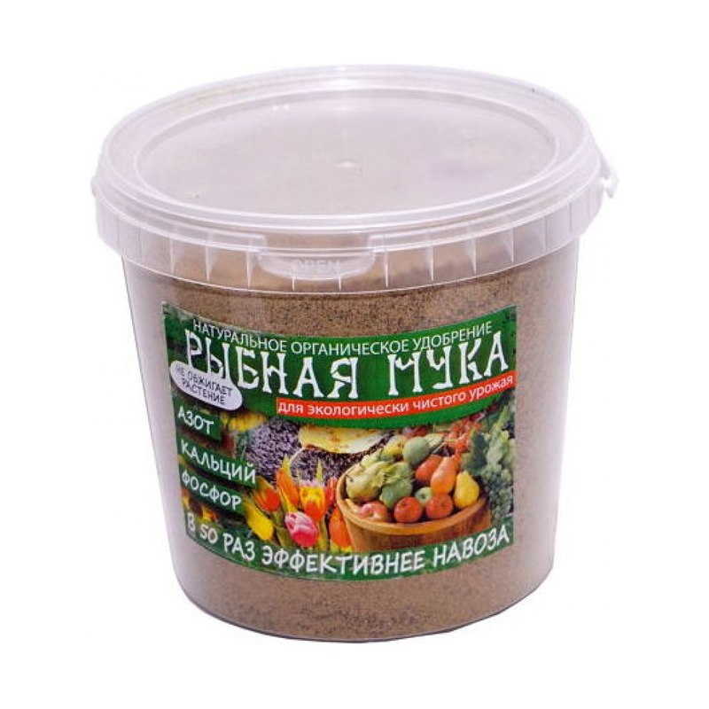 Корм рыбный мука 1л