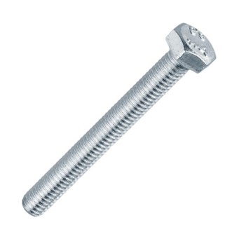 Болты М10*160 ключ 8,8 оцинкованные с полн. резьбой DIN933