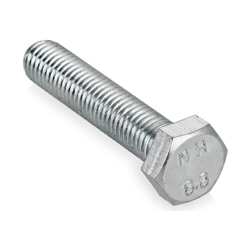 Болты М10*80 ключ 8,8 оцинкованные с полн. резьбой DIN933