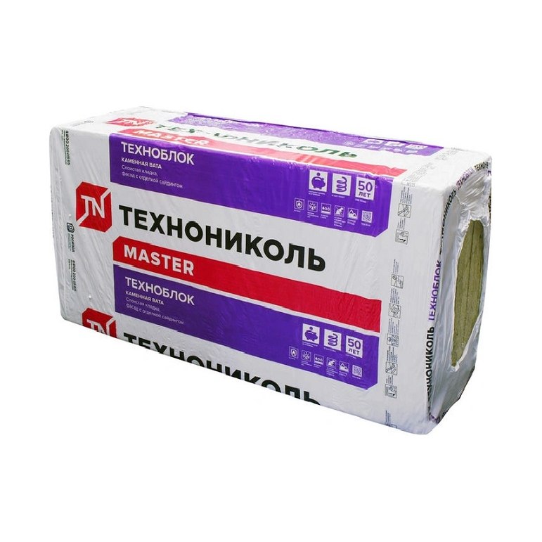 ТехноБлок Стандарт 1200х600х50 Плиты теплоизоляционные(1 ...