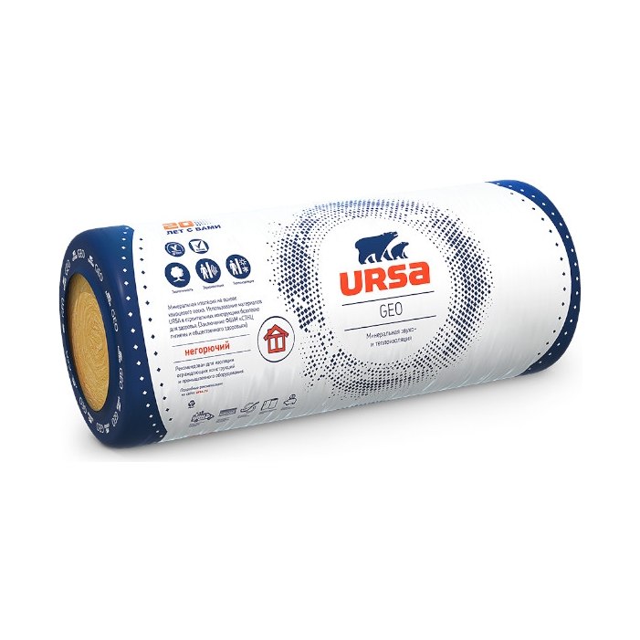 Маты теплоизоляционные марки URSA M11-2-10000-1200-50 (1