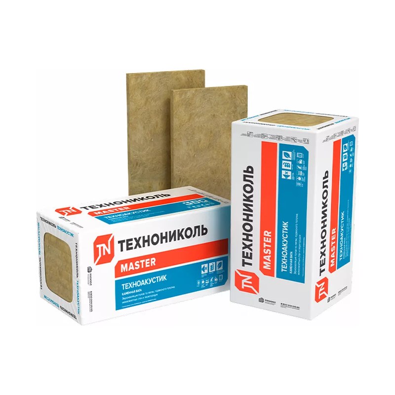 ТЕХНОАККУСТИК 1200х600х50 мм(8плит)