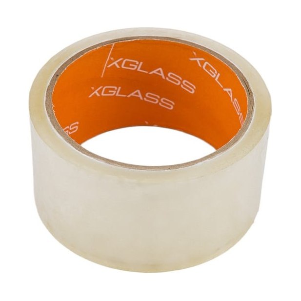 Скотч упаковочный бесцветный X-Glass 50ммх40м