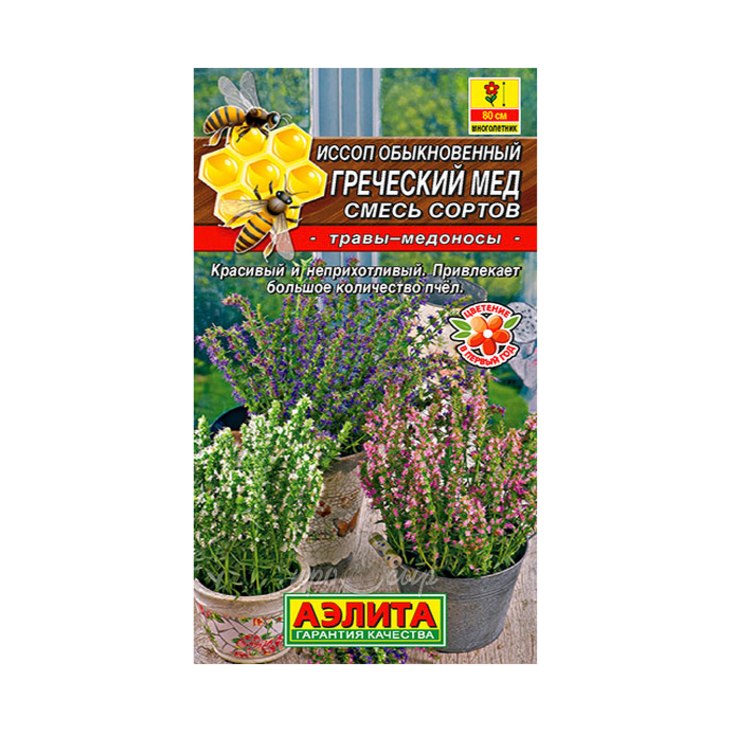 Иссоп Греческий Мед 0,1гр Ц Аэлита