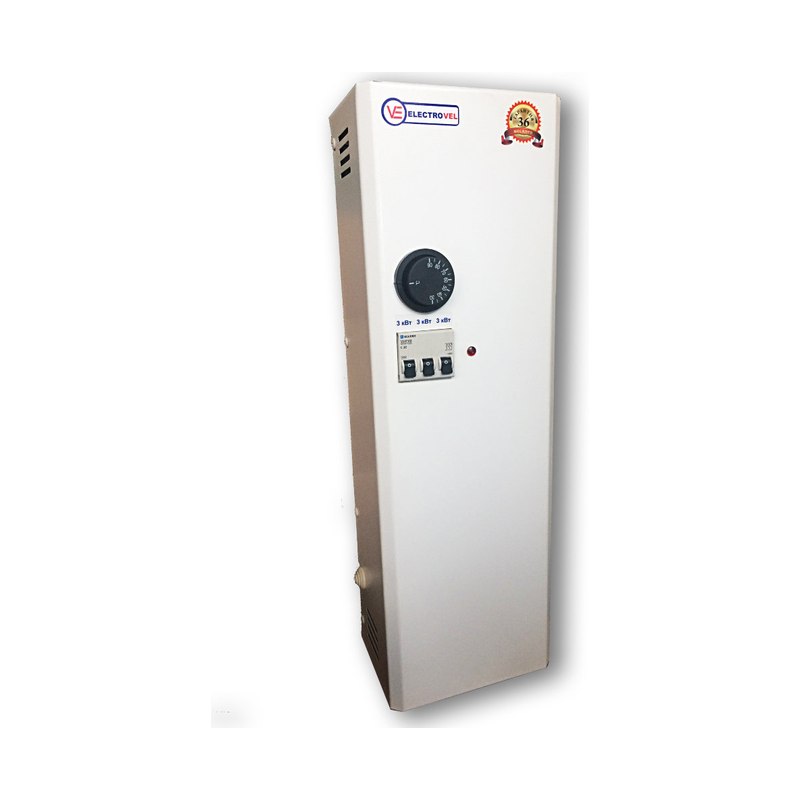 Котел водяной электрический для отопления ElectroVel 4,5кВт 220В клав.