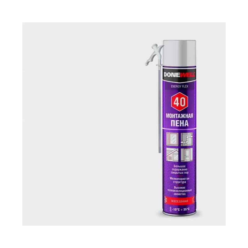 DONEWELL ENERGY FLEX 40МОНТ. ПЕНА ВСЕСЕЗОННАЯ