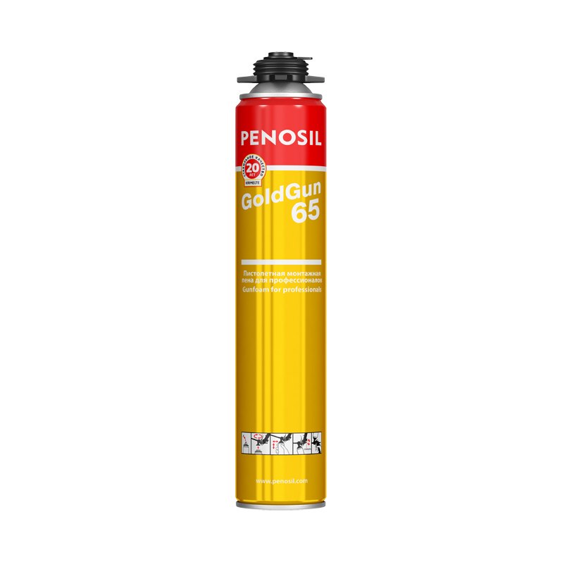 PENOSIL GOLD GUN 65L пена монтажная проф 875ml