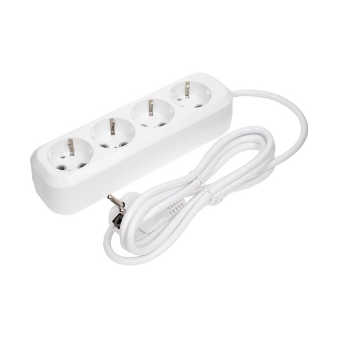 Удлинитель провод ПВС 3*1 , 3роз 10 м 16 А SmartBuy