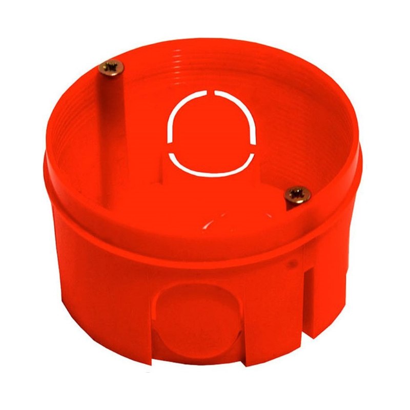 Коробка установочная круглая КУ-1106-И (68х40мм)