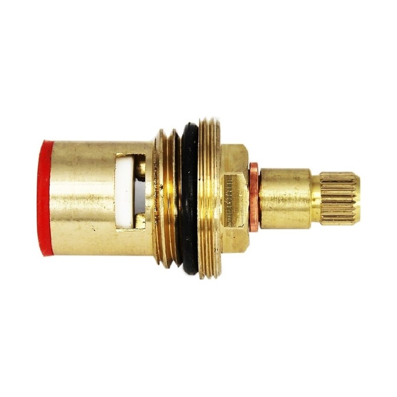 Кранбукса металлокерамическая 1/2" поворот 180° под крест шлиц 8х24