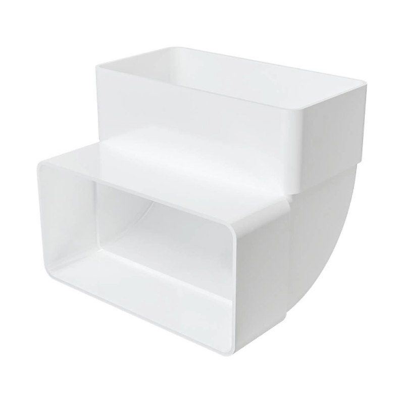 Колено вертикальное VENTS 8282 90° 240х60мм