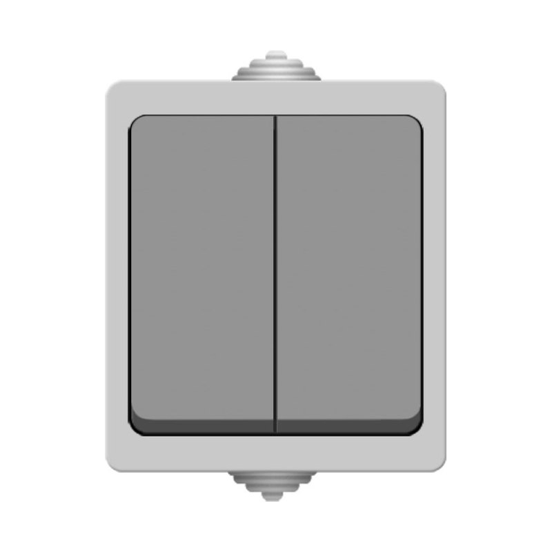 Выключатель Universal Аллегро о/у 10А 230В IP54