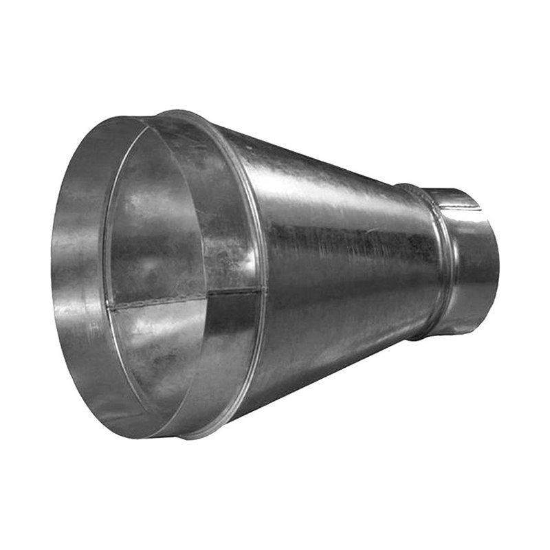 Переходник оцинкованный 100×125 мм