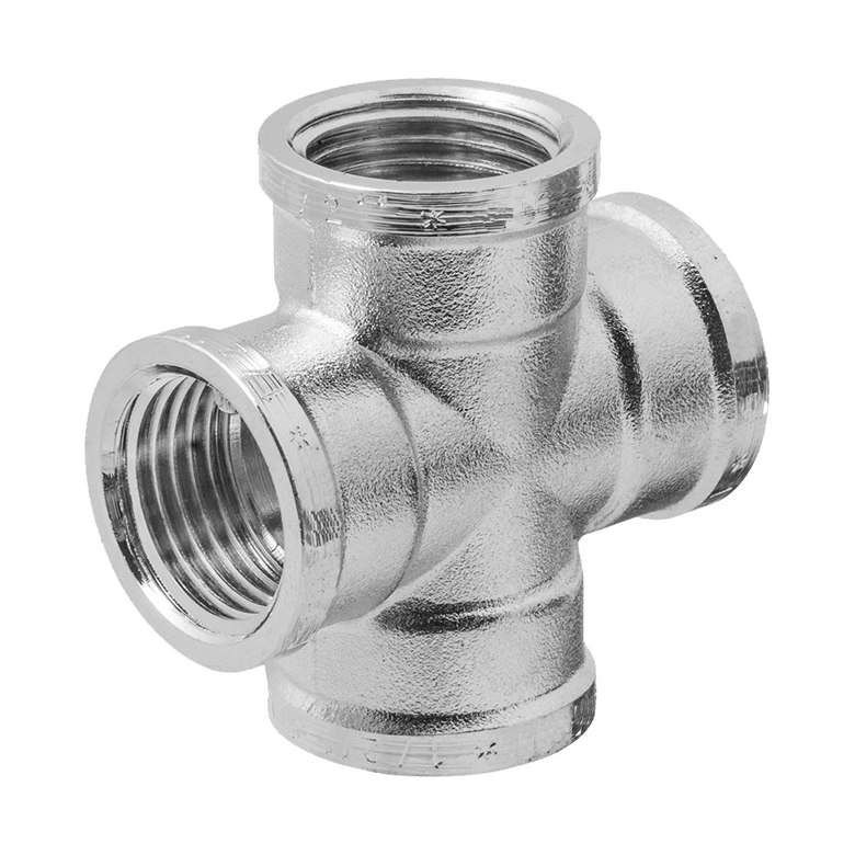 Крестовина сантехническая 1/2" вн. латунь