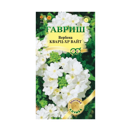 Вербена Кварц ХР Вайт гибридная 5шт ГШцветы