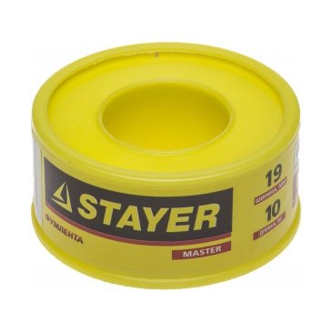 Фум-лента 19ммх10м плотность 0,40г/см3 STAYER MASTER