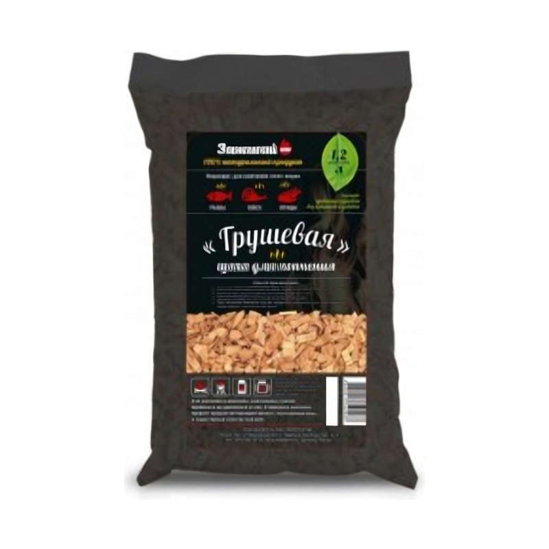 Щепа для копчения грушевая Зажигай (1,2л)