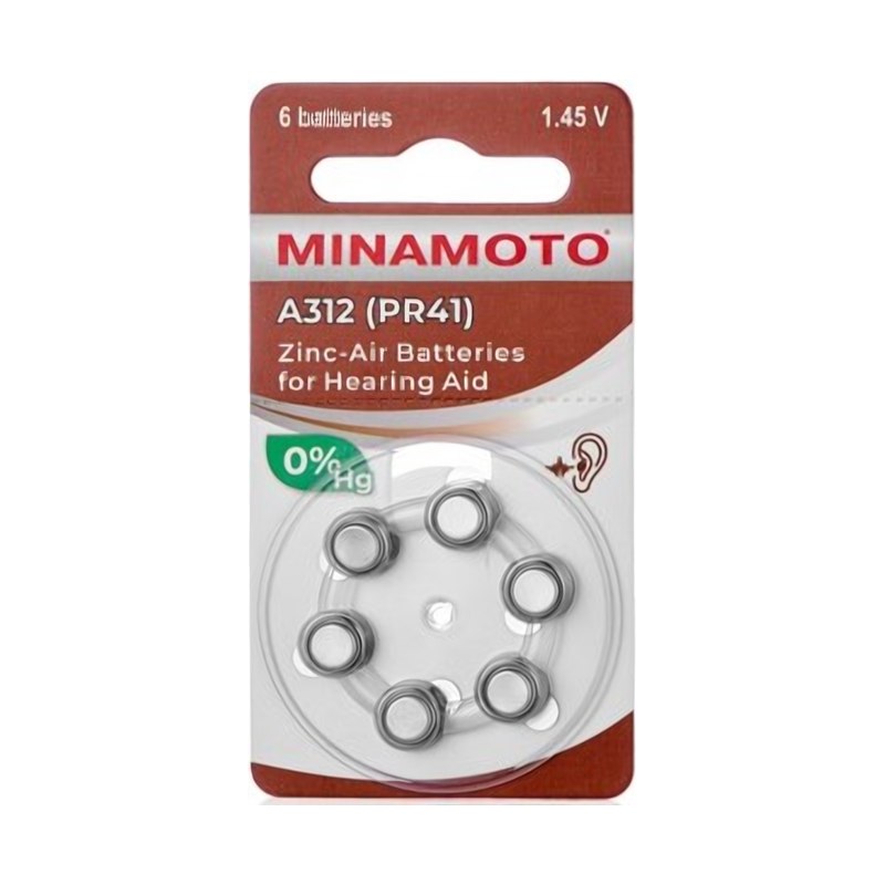 Элемент питания A312 PR41 MINAMOTO