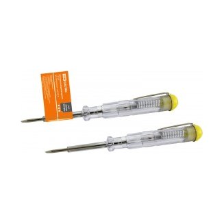 Отвертка-пробник TDM индикатор 135мм 100-500В серия "ЭкспертЭлектрик"