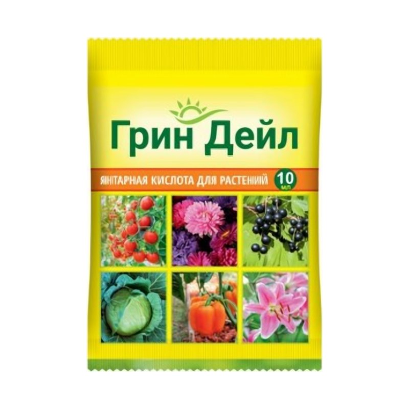 Биопрепарат Янтарная кислота Грин Дейл