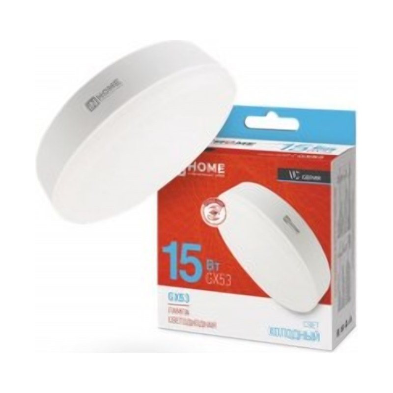 Лампа светодиодная InHome GX53 15Вт 6500К