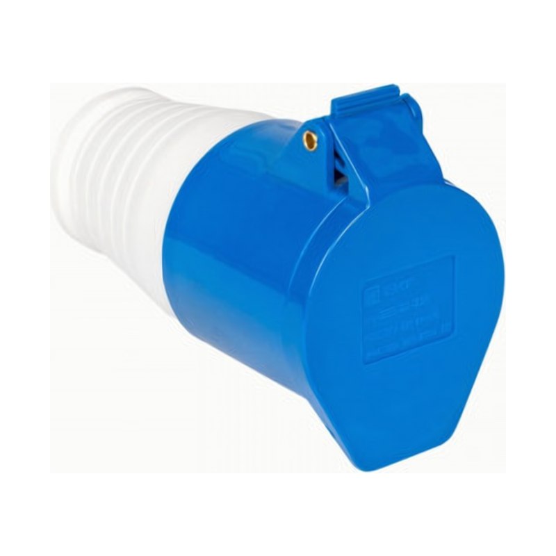 Розетка силовая переносная 32А 220В IP44