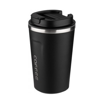 Термокружка черная COFFEE 380мл