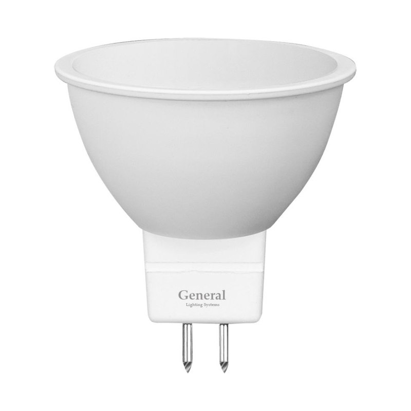 Лампа светодиодная MR16 GU5,3 15Вт 4500К пластик алюминий GLDEN-MR16-15-230-GU5,
