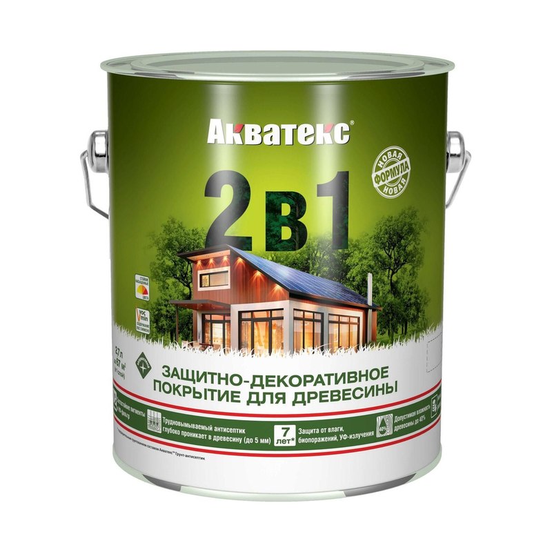 Текстурное покрытие Акватекс 2в1 2,7л б/ц