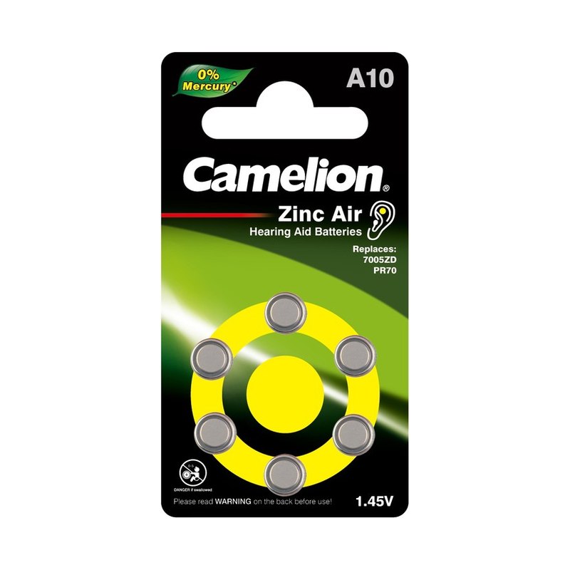 Элемент питания Camelion ZA-10 BL6