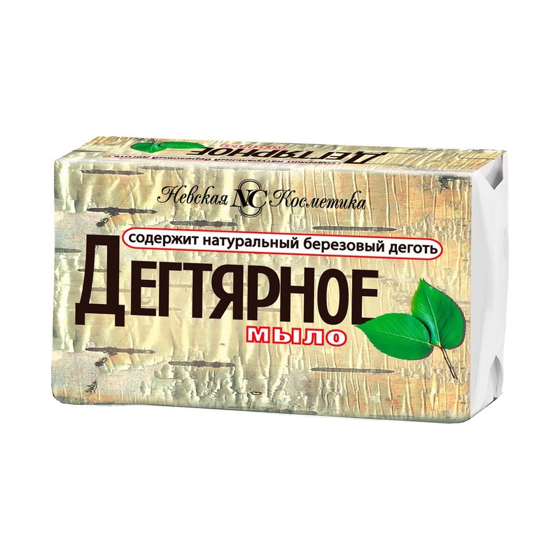 Мыло туалетное дегтярное 140г
