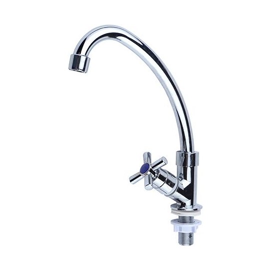 Смеситель для кухни пластик VDP01 хром для холодной воды