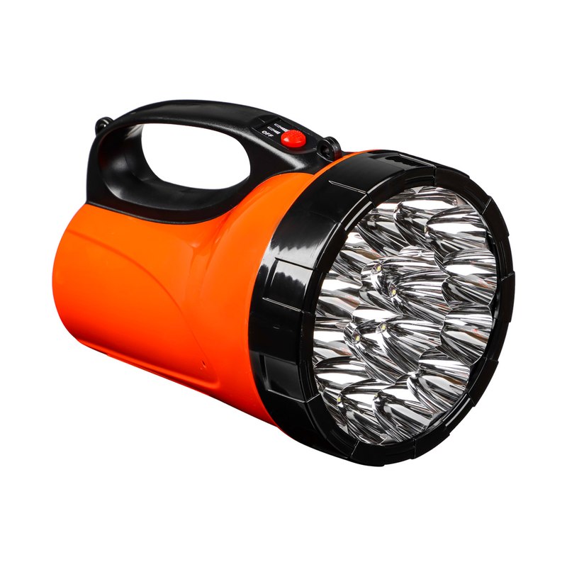Фонарь прожектор 18LED 3хAA 220В пластиковый 17х11см