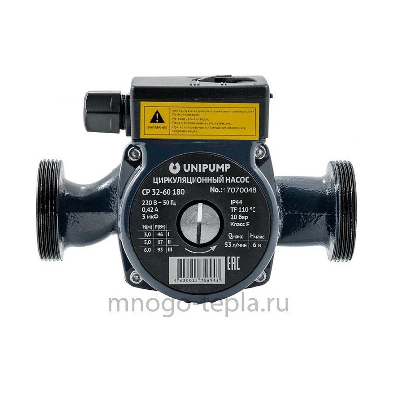 Насос циркуляционный Unipump CP 32-60 180