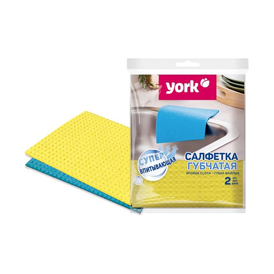 Салфетка губчатая YORK