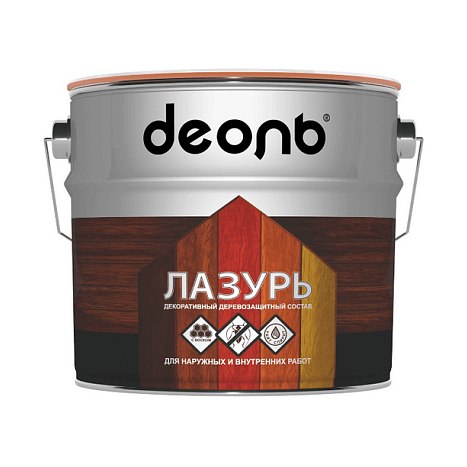 Пропитка деревозащитная Лазурь Deol палисандр 5л